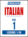 Cover image for Pimsleur Italian Level 1
